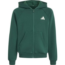 AKS5142 Adidas J Clgt Fz Hd Çocuk Ceket Yeşil