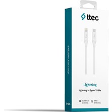 TTEC 2DK40B LIGHTNING TO TYPE-C ŞARJ KABLOSU
