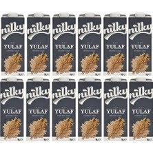 Nilky Yulaf Sütü Laktozsuz Vegan 1 Lt 12 Adet