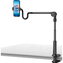 Apera MT10 Çok Fonksiyonlu Masaüstü Akrobat Telefon Tutucu Stand 360 Derece Oynar Başlıklı