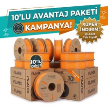 Filamix Turuncu Pla+ Filament 1.75MM 10 kg