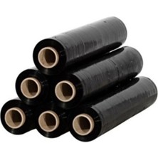 Gogoey Siyah Streç 23 Micron 2000 gr (350 GR+1650 Gr) 160 mt 6 Adet