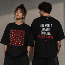 Leftist Everyone Saw. Oversize Organik Pamuk Unisex Tişört | Leftıst