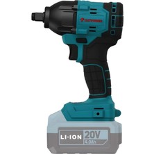 Catpower 1/2 Akülü Somun Sıkma ve Torklu Vidalama Kömürsüz Çift Akülü Li-Ion 40V 4AH