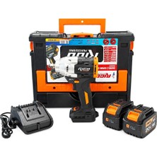 Rico Rıco 022-RE0008 1/2 Akülü Darbeli Somun Sıkma ve Sökme Makinesi Kömürsüz 1100NM 20V 6 Ah
