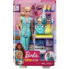 1001 Barbie Ben Büyüyünce Bebek Doktoru Oyun Seti DHB63 - GKH23