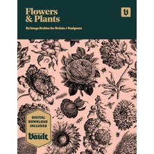 Step Kitap Flowers And Plants: An Image Archive Of Botanical Illustrations For Artists And Designers