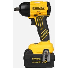 Rtrmax RTS5030 1/2 Akülü Somun Sıkma ve Sökme Makinesi Kömürsüz 350NM 20V 4AH