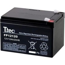 Ttec 12 Volt 12 Amper Kuru Akü 12V 12AH