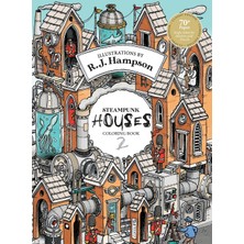 Step Kitap Steampunk Houses 2 Colouring Book (Ciltli)