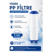 Plodna House Yedek Duş Başlığı Filtresi (1 Adet) – Kireç, Pas ve Tortu Önleyici