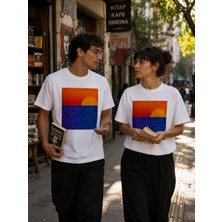 Leftist Imagıne A World Wıthout Capıtalısm Baskılı Unisex Regular Tişört | Leftıst