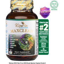 Kiperin Max Clean | Karaciğer Temizleme ve Onarım & Detoks | Tudca, Milk Thistle, Enginar| 9 Içerik | 725MG