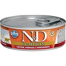N&D Balkabağı Tavuk Nar Yetişkin Kedi Konservesi 80 gr