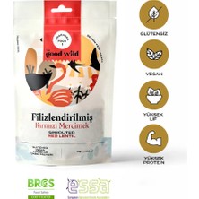The Good Wild Filizlendirilmiş Kırmızı Mercimek | Glutensiz Kuru Bakliyat | Vegan | Glutensiz Ürünler | 175 Gr