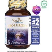 Kiperin Urolithin A | 500MG | Biohacker | Mitokondri ve Hücresel Enerji Desteği | 30 Kapsül