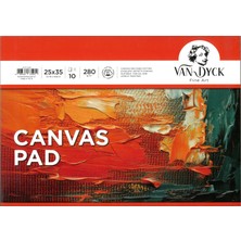 Van Dyck VDCP-2535 Canvas Pad / Tuval Bezi 25X35 280 Gr. 10 Yp