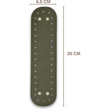 Sensy Çanta Tabanı Mini Suni Deri 6.5CMX25CM Canta Aksesuarı ve Çanta Aksesuar