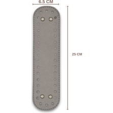 Sensy Çanta Tabanı Mini Suni Deri 6.5CMX25CM Canta Aksesuarı ve Çanta Aksesuar