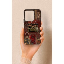Vip Case Vivo Y35 Uyumlu Bozkurt ve Atatürk Desenli Silikon Kılıf