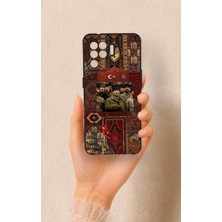 Vip Case Oppo Reno 5 Lite Uyumlu Bozkurt ve Atatürk Desenli Silikon Kılıf