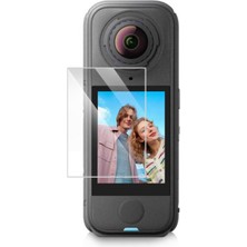 AZT Puluz PU1068T INSTA360 X4 Air ile Uyumlu 9h Ekran Koruyucu Temperli Cam