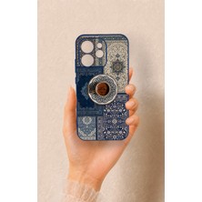 Vip Case Oppo Reno 15 Pro 5g Uyumlu Türk Kahvesi ve Kilim Desenli Silikon Kılıf