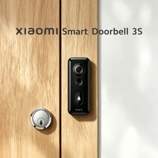 Xiaomi Smart Doorbell 3S Akıllı 2K Kameralı Kapı Zili WiFi App Kontrol Hareket Sensörü IP65 5200mAh
