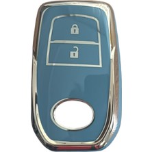 1001 Autohan Keys Toyota Chr, Hilux, Corolla, Land Cruiser, Yaris Cross, Camry, Rav4 Için 2 Butonlu Nano