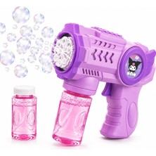 1001 Pilli Köpük Tabancası Otomatik Baloncuk Makinesi Bubble Gun Bol Köpük Üreten Sızdırmaz Tasar