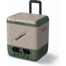 1001 CLK18W 12/24VOLT/ 220VOLT 18 Litre Kompresörlü Tekerlekli Outdoor Oto Buzdolabı