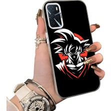 HONTINGA Oppo A54 4g ile Uyumlu Kılıf Silikon Kenar Sert Arka Kamera Koruyucu Basitlik Anti Düşme Kamera Sevgili Çift Kılıf Anime Desen Couple Telefon Kılıfı K1-1804
