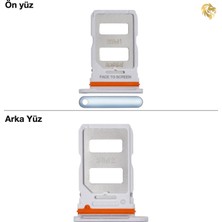 Arsking Xiaomi Mi 13 Lite Uyumlu Sim Iç Yuvası Çiftli Mavi Sim Kart Tepsisi Sim Kızağı Sim Çekmecesi