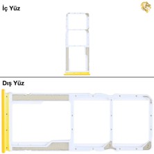 Arsking Xiaomi Poco M3 Uyumlu Sim Iç Yuvası Çiftli Sarı Sim Kart Tepsisi Sim Kızağı Sim Çekmecesi Sim Tray