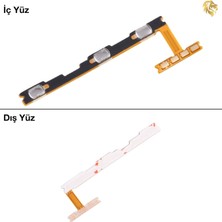 Arsking Xiaomi Poco C55 Uyumlu Açma Kapama Yan Ses Filmi Power Tuşu Ses Tuşu Flexi On Off Filmi