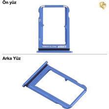 Arsking Xiaomi Mi 9 Uyumlu Sim Iç Yuvası Çiftli Mavi Sim Kart Tepsisi Sim Kızağı Sim Çekmecesi Sim Tray
