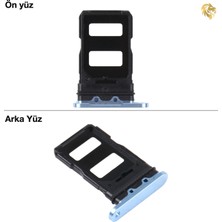 Arsking Xiaomi Mi 11 Uyumlu Sim Iç Yuvası Çiftli Mavi Sim Kart Tepsisi Sim Kızağı Sim Çekmecesi Sim Tray