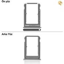Arsking Xiaomi Mi Mix 3 Uyumlu Sim Iç Yuvası Çiftli Siyah Sim Kart Tepsisi Sim Kızağı Sim Çekmecesi Sim Tray