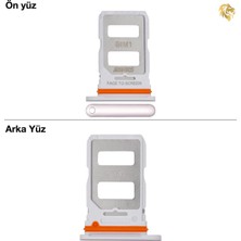 Arsking Xiaomi Mi 13 Lite Uyumlu Sim Iç Yuvası Çiftli Pembe Sim Kart Tepsisi Sim Kızağı Sim Çekmecesi
