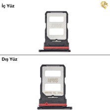 Arsking Xiaomi Poco F3 Gt / Redmi K40 Gaming Uyumlu Sim Iç Yuvası Çiftli Siyah Sim Kart Tepsisi Sim Kızağı