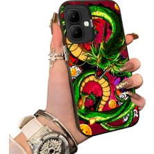 HONTINGA Infinix Smart 10 ile Uyumlu Kılıf Silikon Kenar Sert Arka Kamera Koruyucu Basitlik Anti Düşme Kamera Sevgili Çift Kılıf Ejderha Desen Couple Telefon Kılıfı K1-1803