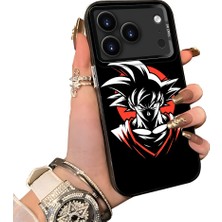 HONTINGA iPhone 17 Pro Max ile Uyumlu Kılıf Silikon Kenar Sert Arka Kamera Koruyucu Basitlik Anti Düşme Kamera Sevgili Çift Kılıf Anime Desen Couple Telefon Kılıfı K1-1804