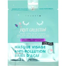 Inuwet Acai Çileği Detoks Etkili Biyoselüloz Yüz Maskesi