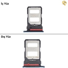 Arsking Xiaomi Poco F3 / Redmi K40 Uyumlu Sim Iç Yuvası Çiftli Mavi Sim Kart Tepsisi Sim Kızağı Sim Tray