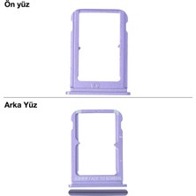Arsking Xiaomi Mi 9 Se Uyumlu Sim Iç Yuvası Çiftli Mor Sim Kart Tepsisi Sim Kızağı Sim Çekmecesi Sim Tray
