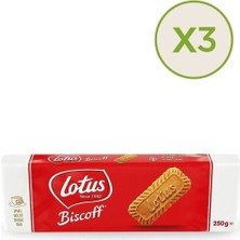 Lotus Biscoff Karamelize Bisküvi 250 G x 3