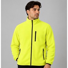 Proform Tekstil Proform Outdoor Sarı Fermuarlı Polar Özel Baskı Yapılabilir