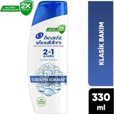 Head&shoulders Şampuan 330ML. 2ın1 Klasik Bakım