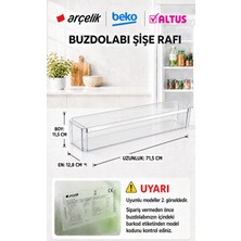 Öz Beyaz Eşya Beko - 9621 Nex - Buzdolabı Kapak Şişe Rafı