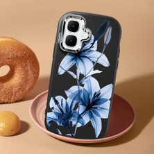 HONTINGA Infinix Smart 10 ile Uyumlu Kılıf Kamera Korumalı Düşüme Önleyici Kamera Koruyucu Siyah Yumuşak Silikon Sevgili Çift Telefon Kılıfı Çiçekli Kılıf Desenli K4-0506